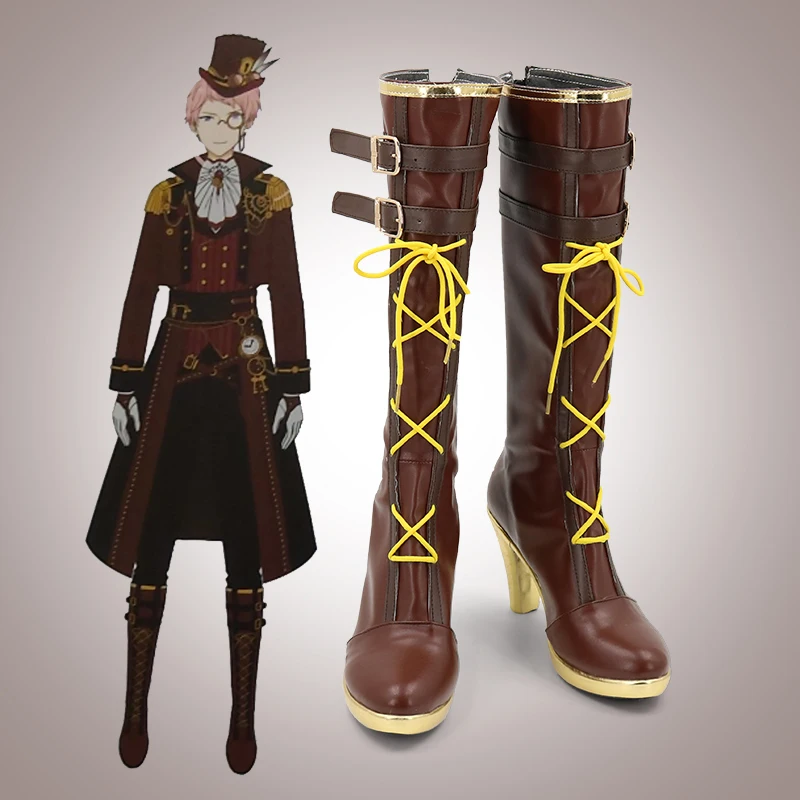 

Унисекс аниме Itsuki Shu Kagehira Mika Хэллоуин Косплей костюмы сапоги на заказ