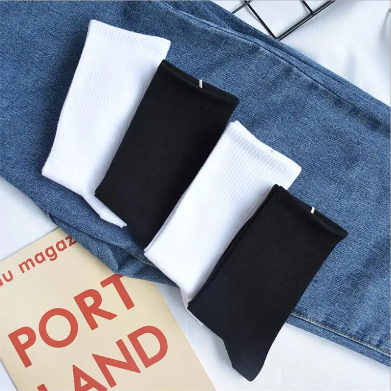 2019 Mens Cotton Socks New styles Pairs Black Business Men Breathable Autumn Winter for Male Solid Color Sock | Мужская одежда