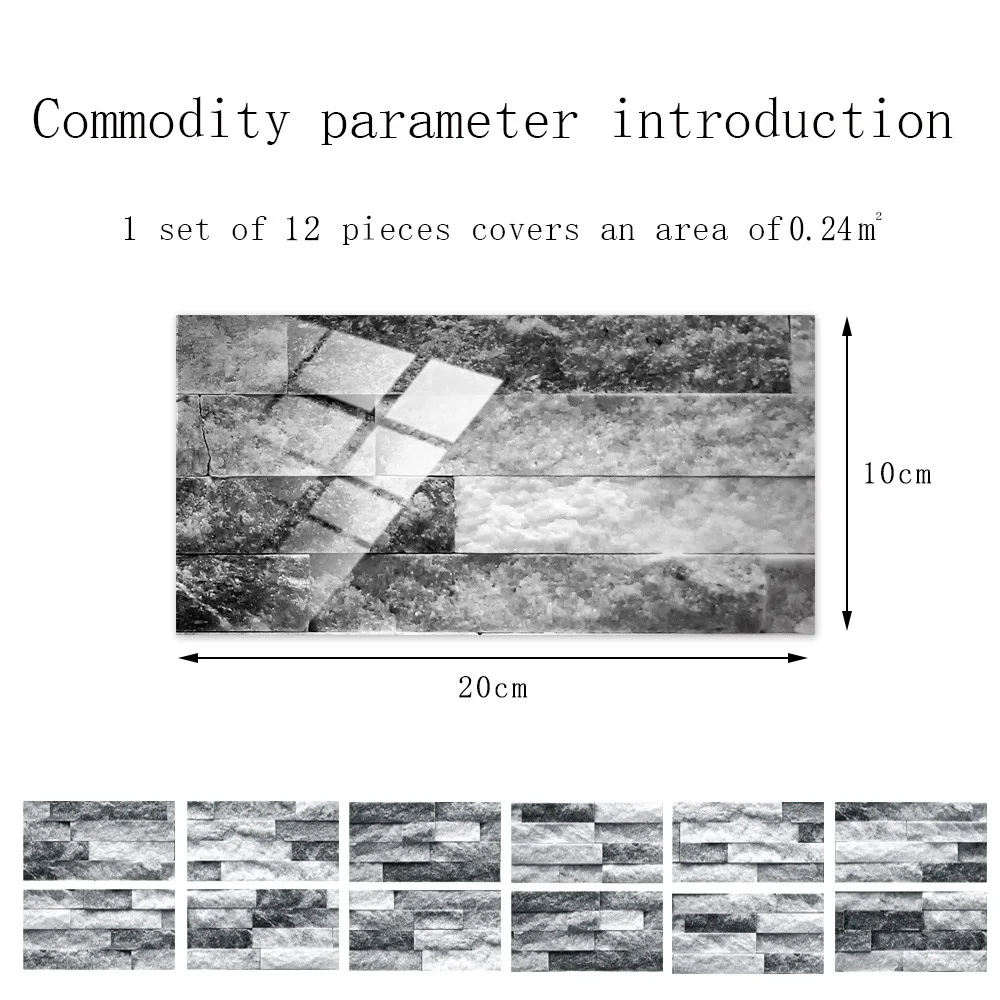 

Tile Sticker For Bathroom Ceramic Waterproof For Kitchen Kitchen Vinyl Marble Peel And Stick Self Adhesive 3d Wall Stickers