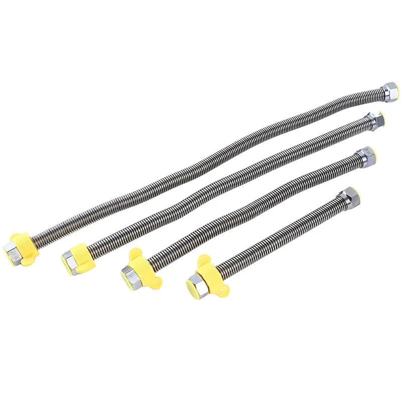

Durable Home Tool 304 Stainless Steel Bellows Water Heater Hose Toilet Hose Corrugated Pipe Hot And Cold Plumbing Hose Pipe