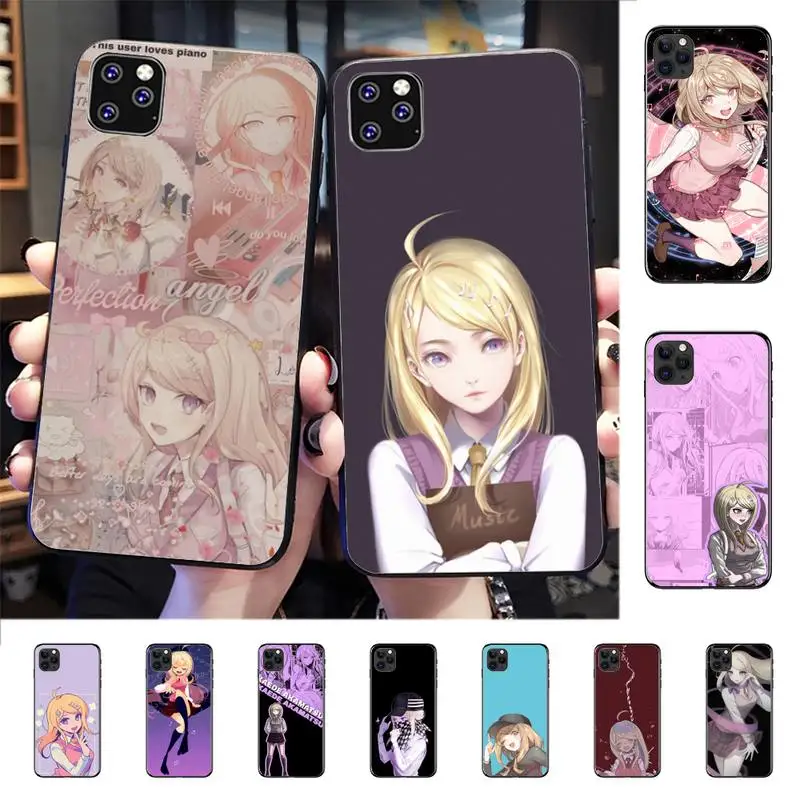

Danganronpa Kaede Akamatsu anime Phone Case for iphone 13 11 12 pro XS MAX 8 7 6 6S Plus X 5S SE 2020 XR case
