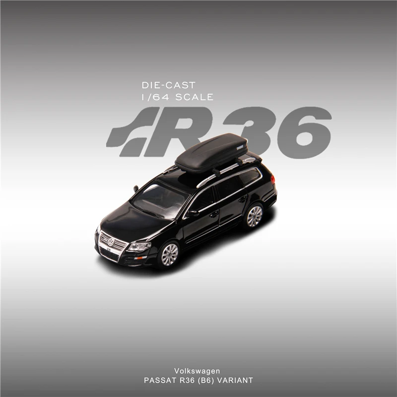 

1:64 VW Passat R36 Wagon с крышными коробками, литые модели автомобилей