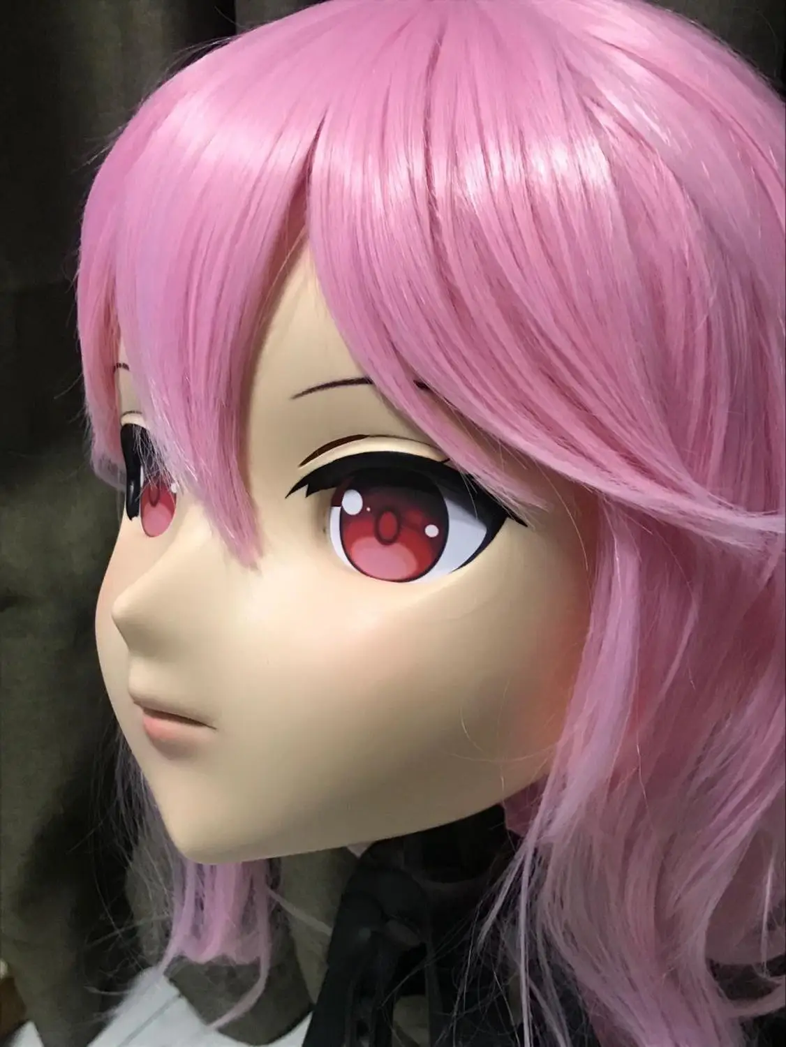 

(NEW-21) Handmade Female Full Head Silicone Mask Kigurumi Cosplay Masks Crossdresser BJD Doll KIG Cosplay Anime