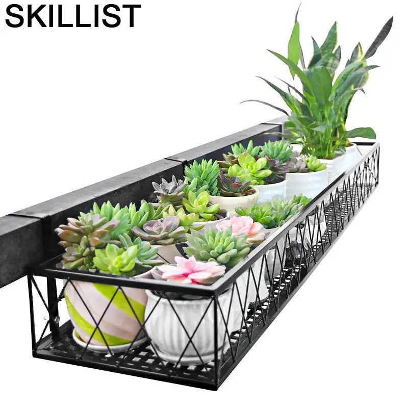 Декоративная железная декоративная подставка металлический стеллаж Afscherming Saksisi