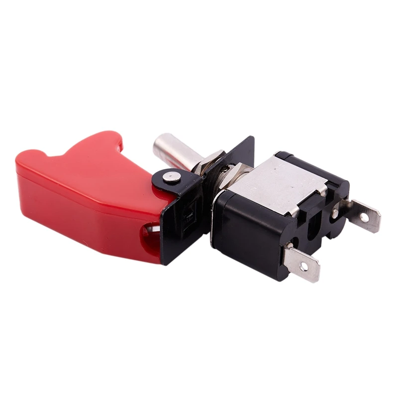 

12V 20A Inverter Rocker Switch Lever On / Off LED ON-OFF SPST + COVER Auto Car-Dark red