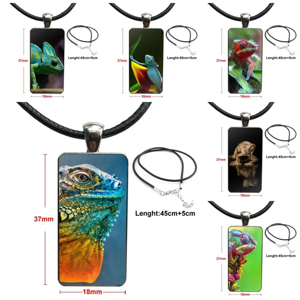 Для девочек Цепочки и ожерелья с Сталь покрытием Стекло колье кабошоном Длинные