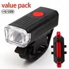Велосипедный светодиодный фонарь, передсветильник свет для горного велосипеда, зарядка через USB, фара для безопасного велоспорта