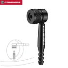 FOURIERS диск колеса адаптер 90 градусов, VL-PE005 исправить велосипеда ультралегкий, нержавеющий ниппель камеры высокого давления клапан насоса обода адаптер преобразования разъем