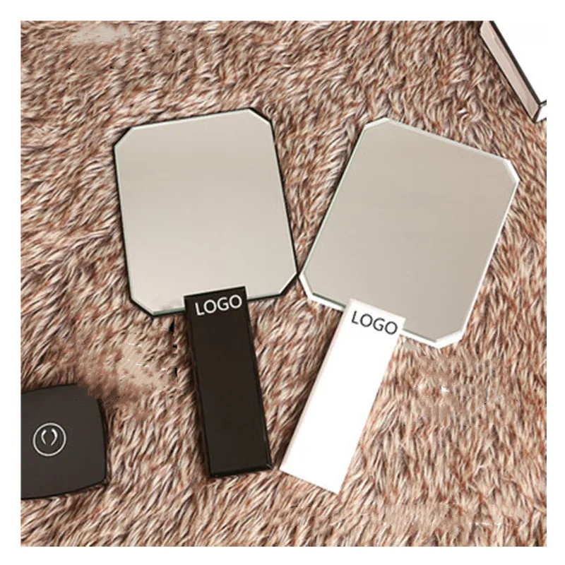 1 шт Акриловые ручное зеркало для макияжа Винтаж ручной туалетный столик