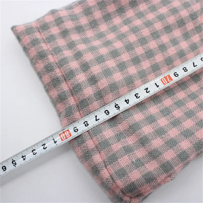 

2019 plaid winter scarf with pocket knitted Warm Convertible Journey Women&Man Wrap with Secret Hidden Zipper Pocket infinity
