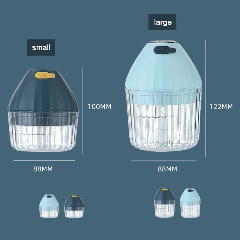 

Electric Garlic Masher Meat Grinder Choppers Household Small Pull-cut Garlic Crusher Meat Grinder Kitchen Tools And Gadgets