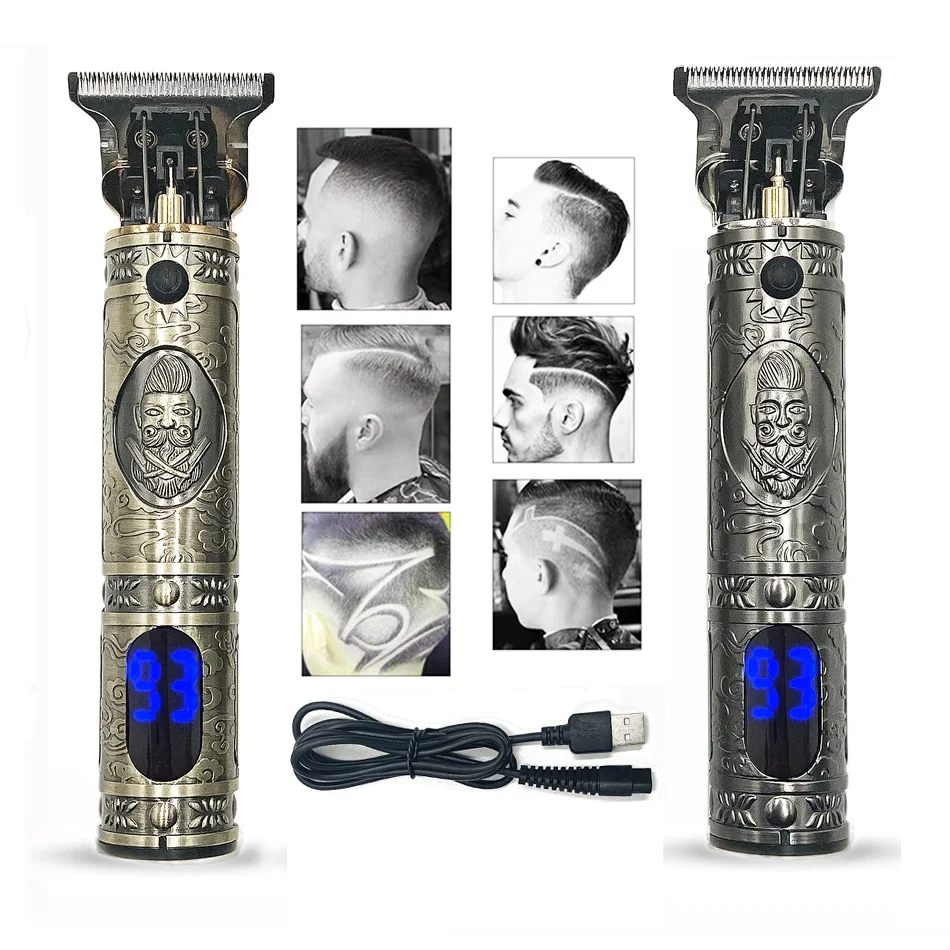 

Аккумуляторная машинка для стрижки волос с USB, 0 мм