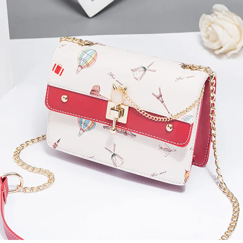 Маленькая сумка для девочек новая Корейская версия универсальная Студенческая с