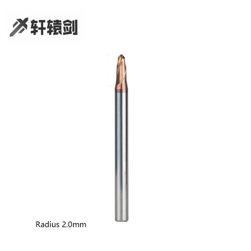 1 шт. мельницы для экстремальных погодных условий мм 2 3 4 5 6 флаута espial de CNC carburo cortador