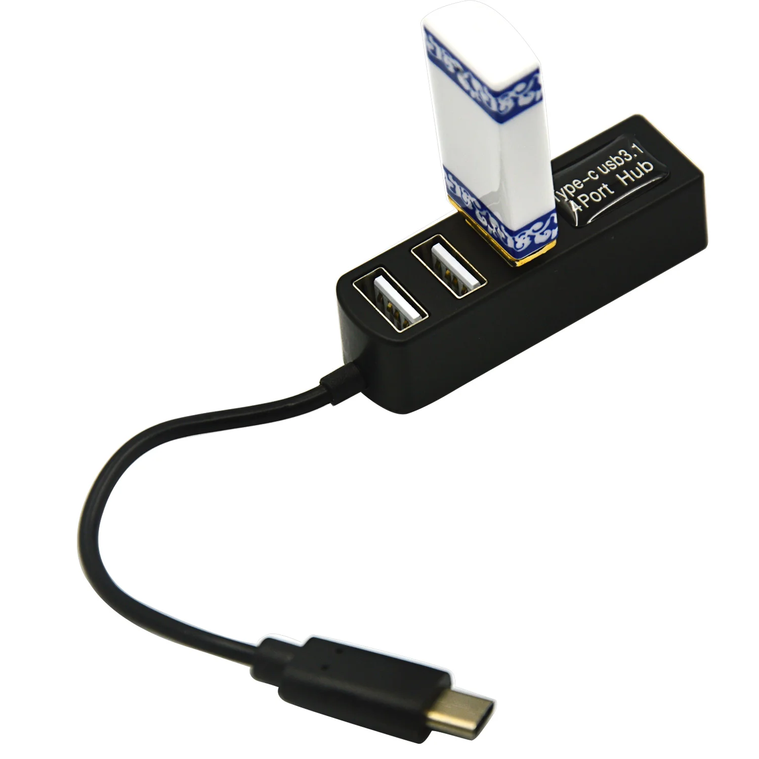 USB концентратор Vococal Mini Type C на 4 порта 3 0 Разветвитель 1 адаптер для ПК Apple MacBook Mac Book