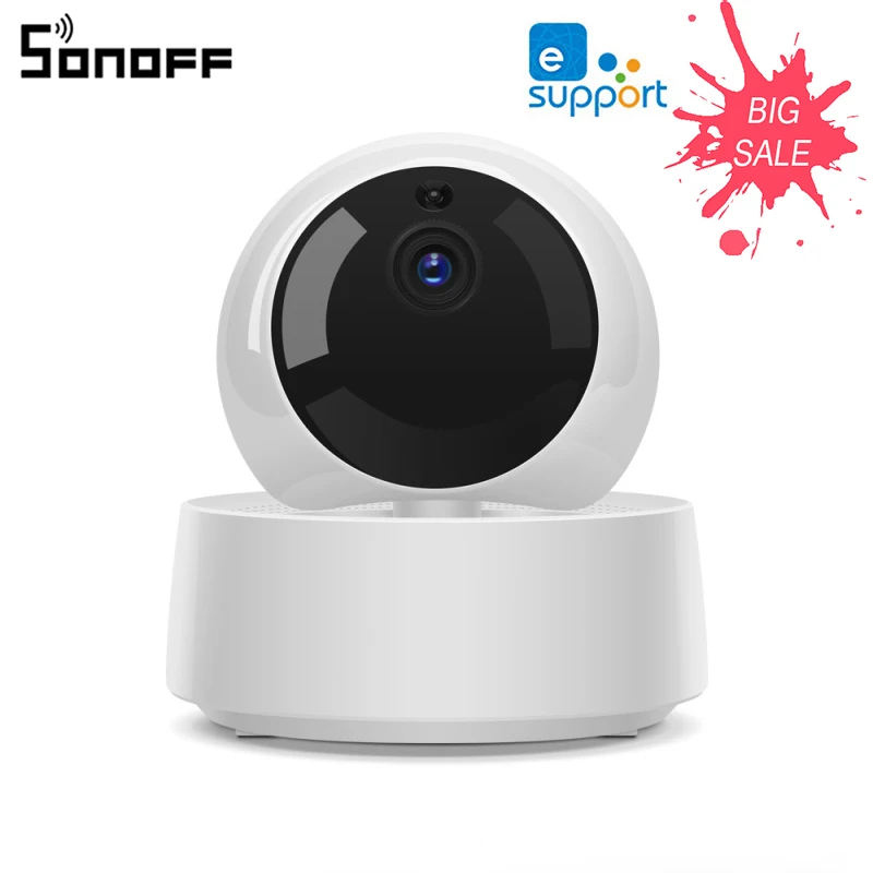 Интеллектуальный выключатель света SONOFF GK 200MP2 B Wi Fi Беспроводной IP безопасность