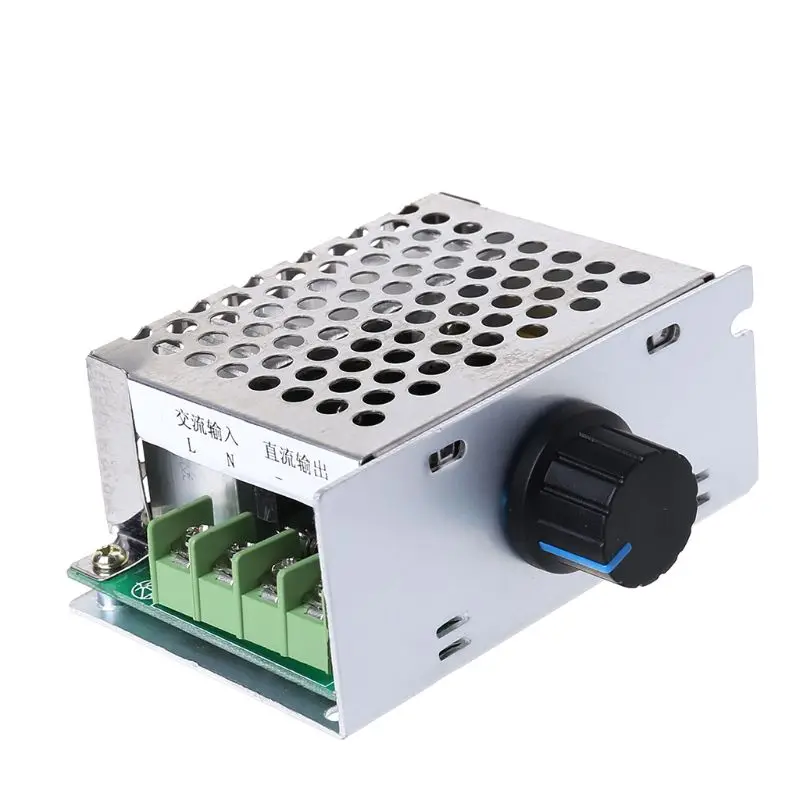 AC Input 220V DC Output 10-210V PWM Brush Motor Speed Controller | Строительство и ремонт