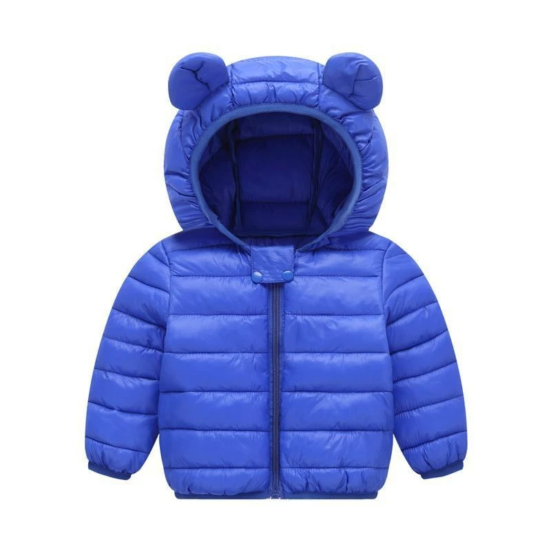 Waiwaibear/новые зимние пальто для малышей пуховое хлопковое пальто, куртка одежда для малышей пуховая куртка с капюшоном для малышей, одежда для мальчиков и девочек