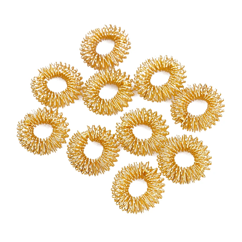 100 шт. массажное Кольцо Иглоукалывание точечный уход за телом снимают усталость