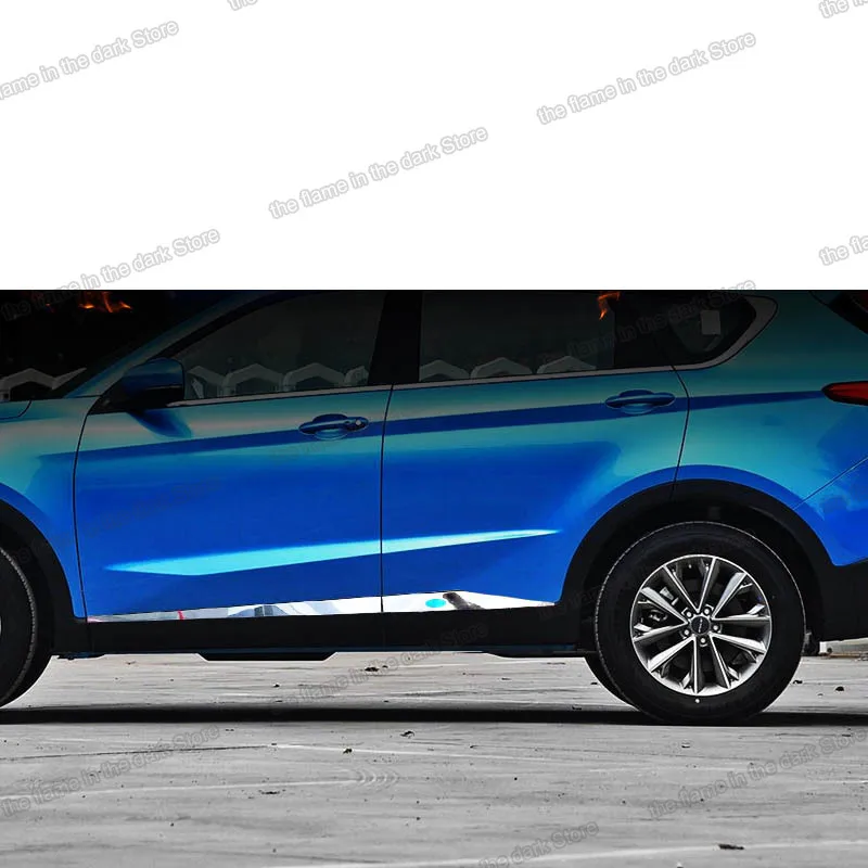 

stainless steel car door edge body kit decoration for chery jetour x70 2018 2019 2020 2021 x70s accessories auto styling