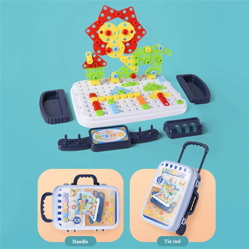 Сверлильный винт 3D креативная мозаика головоломка игрушки детские строительные