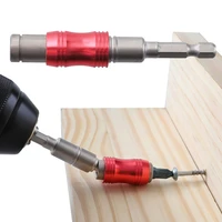 screwdriver bit holder adjustable direction 20 degree angle magnetic screwdriver extension rod for 14 hex shank screw bit