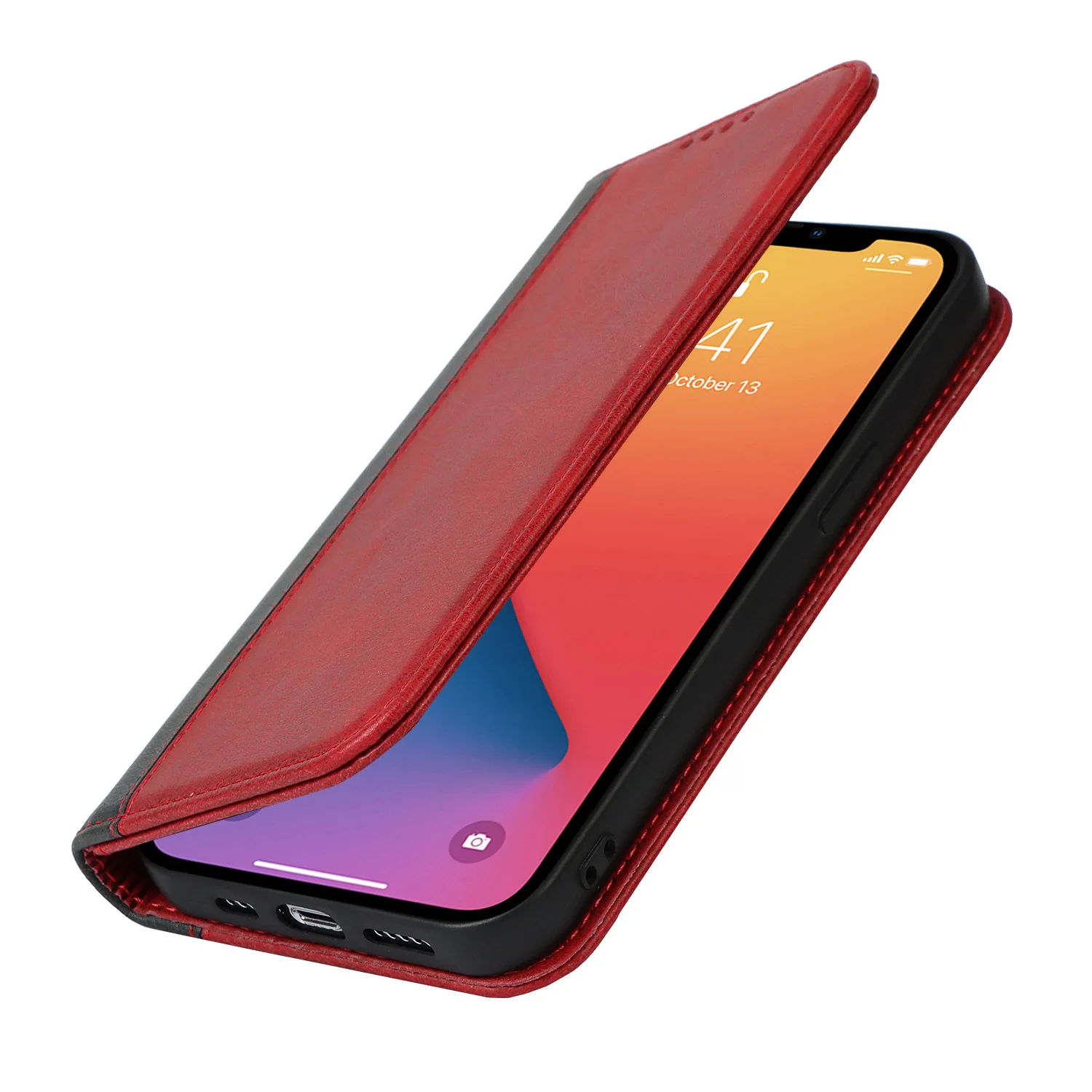 Роскошный флип-кожаный чехол для iPhone 6S 7 8 Plus, ретро-магнитный кошелек с держателем для карт, обложка X XS 11 12 13 Pro Max Mini XR on.