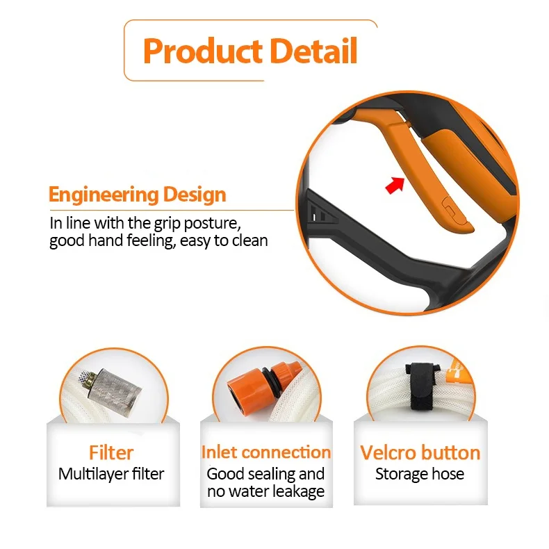 Купить GUANXIN 20 В мойка высокого давления для авто пеногенератор для мойки мойка для автомобиля автотовары Портативный Электрический Мойка Высокого...