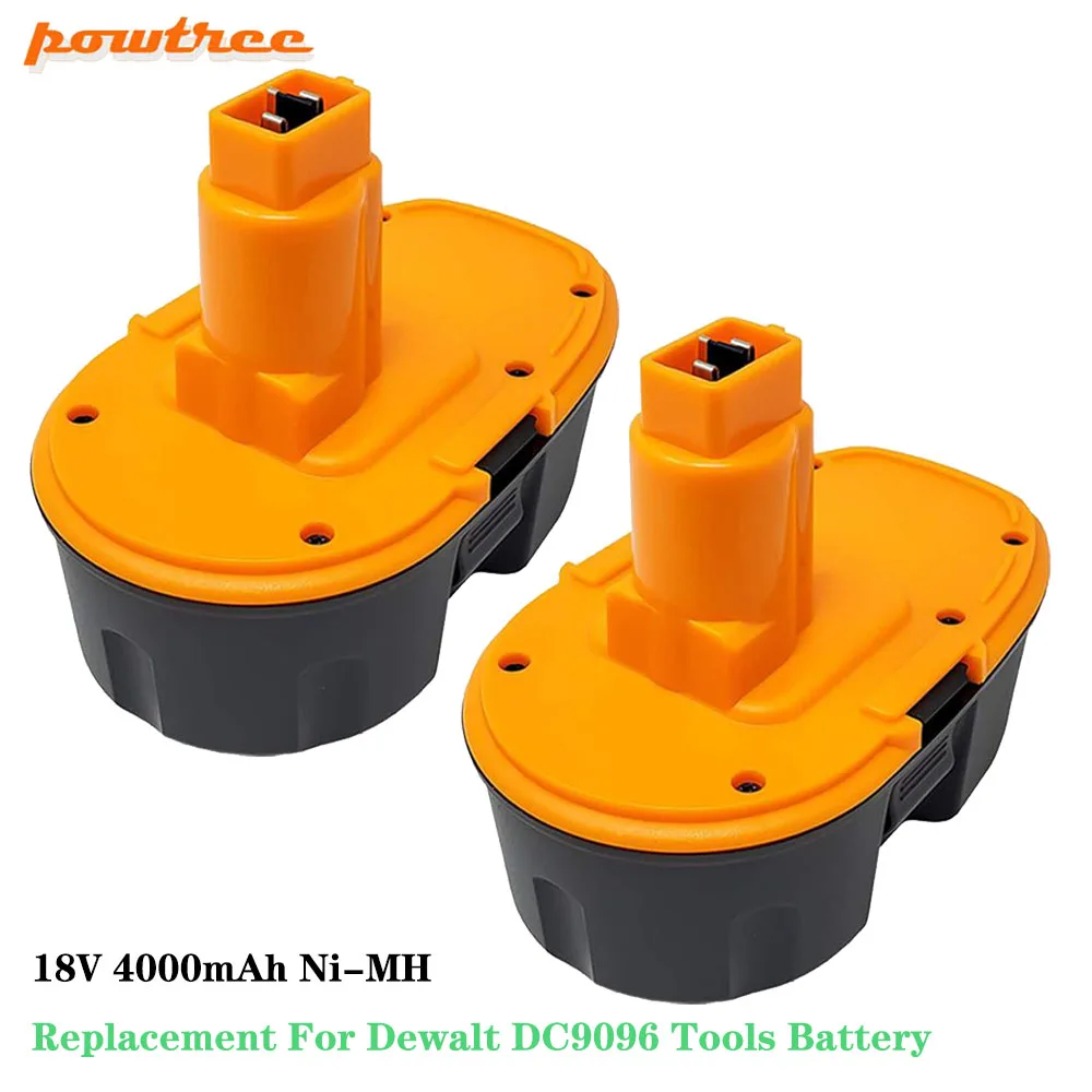 

18V 4000mAh Ni-MH Power Tool for Dewalt DC9096 DE9039 DE9095 DW9098 DE9503 DW9096 Replacement Battery