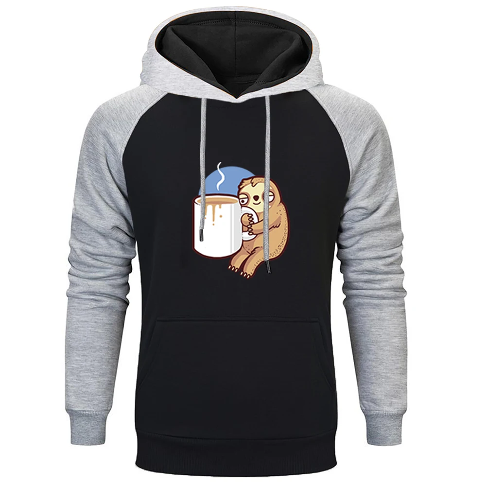 

Funny Sloth Animals Cute Sloth Kawaii Raglan Hoodies Streetwear Men Fashion Winter Hoodie Fleece Hoodie Sweatshirt Pullover