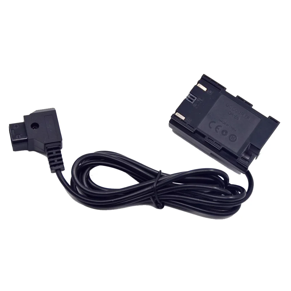 D-TAP DTap для DR-E6 полностью декодированная DC муфта LP-E6 пустышка батарея Canon EOS 5D4 5D3 5D2 60D