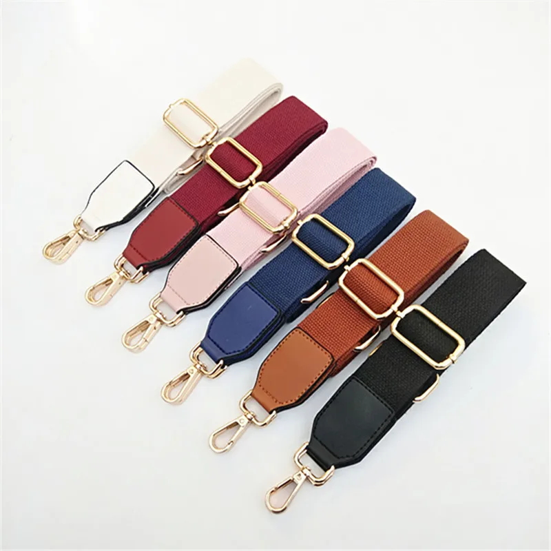 

New Shoulder Handbags Bag Strap Solid Color Wide Adjustable Length Women DIY gift Belt Replacetment Handle Crossbody Bags Parts