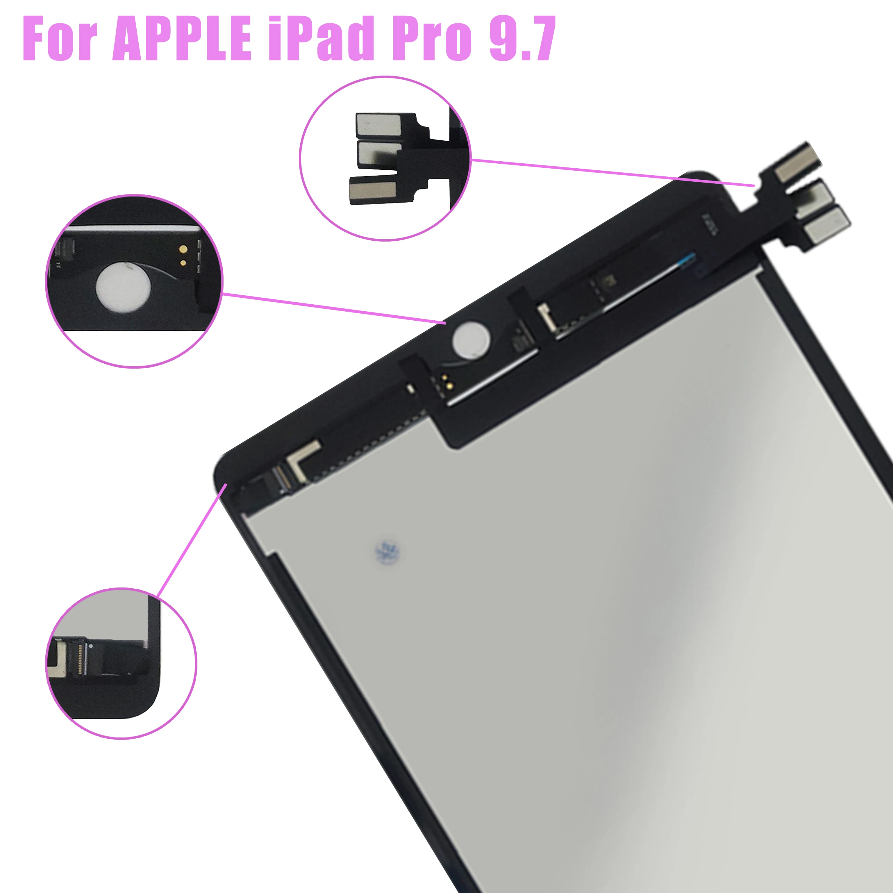 Оригинальный ЖК-экран OEM для Apple iPad Pro 9 7 A1673 A1674 A1675 сенсорный экран дигитайзер