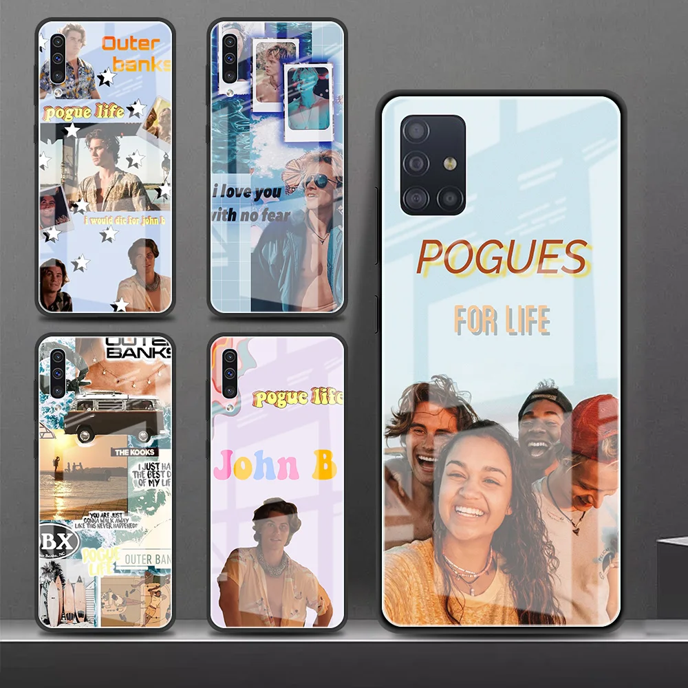 

Glass Case For Samsung Galaxy A51 A71 A50 A21s A52 M31 A70 A72 A31 A91 A30 M51 M11 Tempered Phone Cover Outer Banks