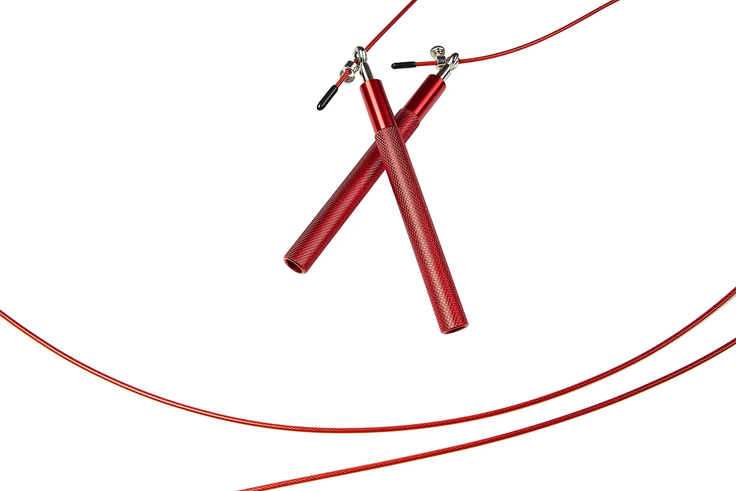 

Adjustable speed skipping rope with aluminum alloy handle and ball bearing sports rope for fat burning exercises and fitness