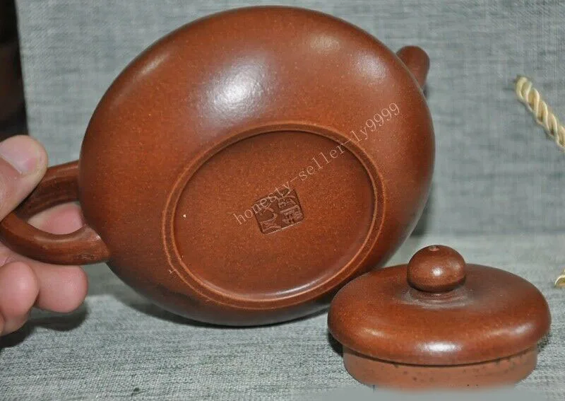 

wedding decoration Marked China yixing zisha pottery mountain water landscape Teapot pot Tea Maker
