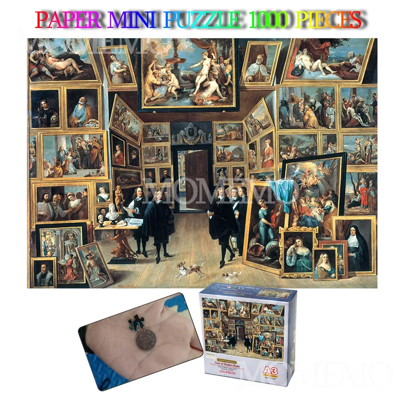 

Archduke Leopold Willem в своей художественной спальне бумажная головоломка 1000 штук головоломка для взрослых, подростков, детей, головоломки, игрушки