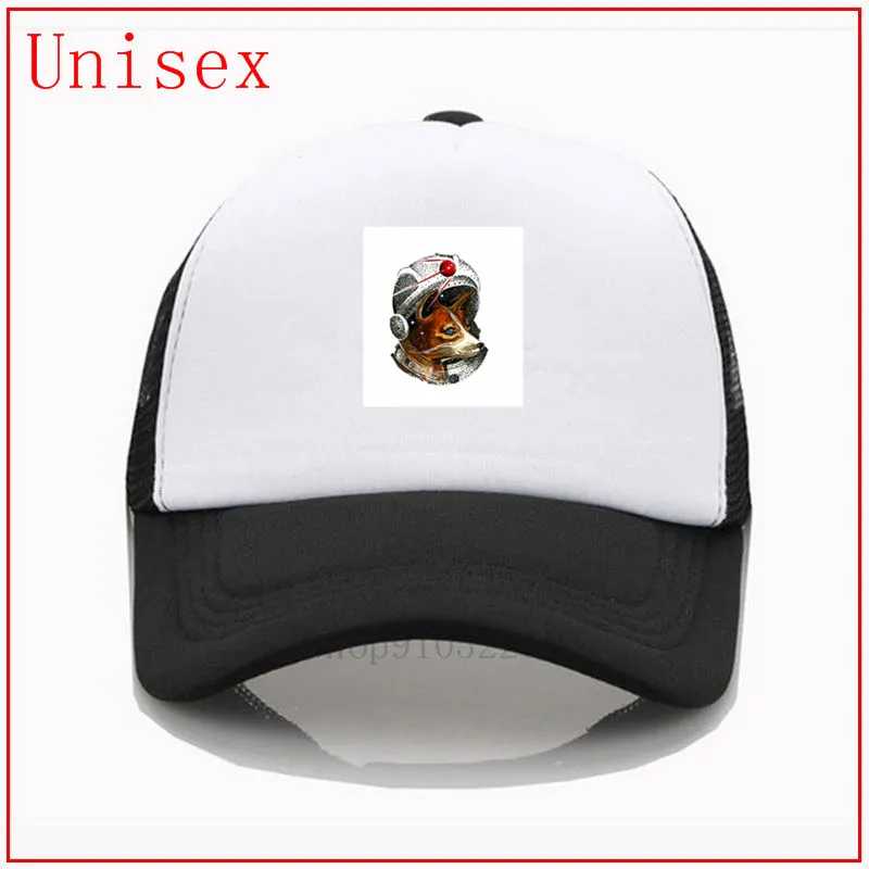 Первый космонавт собаки космическая Вселенная дизайнерская мужская Кепка с