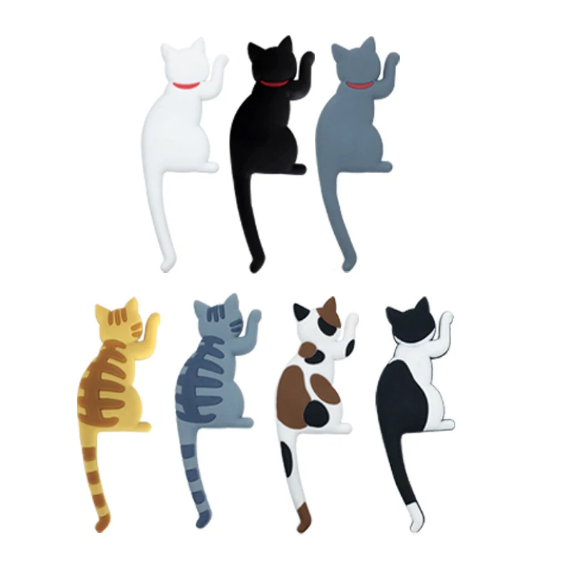 Наклейка на холодильник крючок для бесшовного крепления вешалка силиконовый