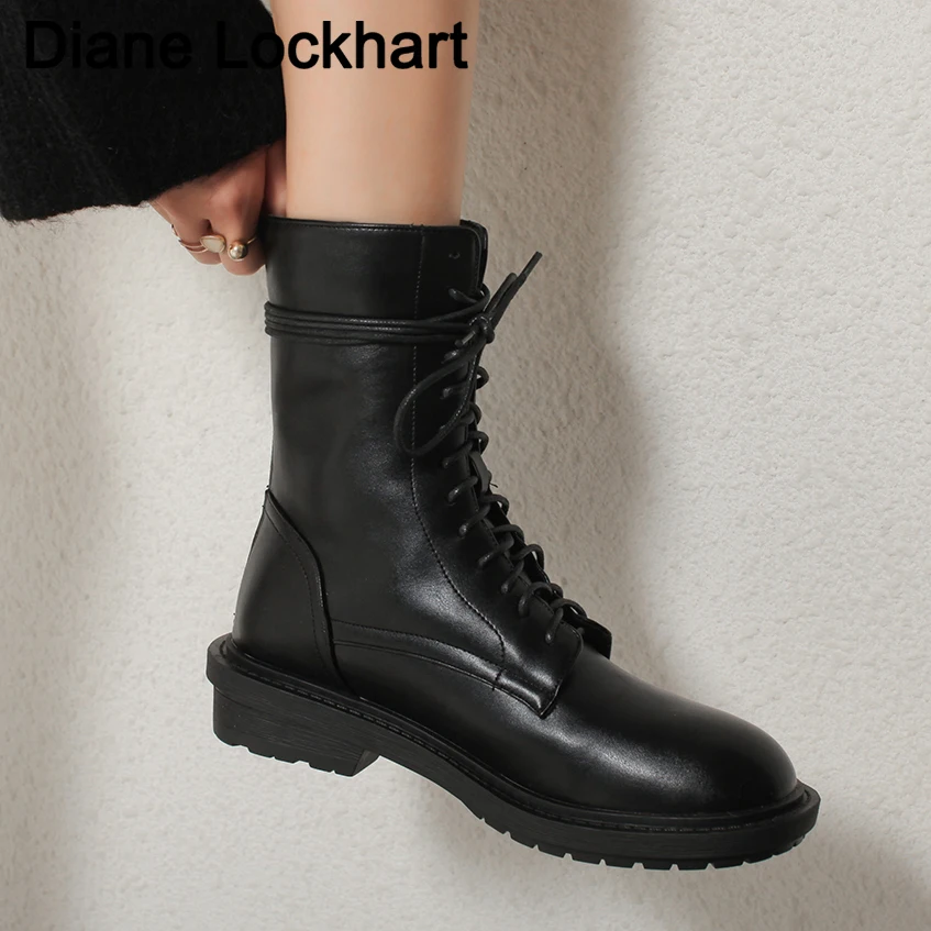 

Новинка 2020 года; Женские ботинки на шнуровке; Женские ботинки в британском стиле; Повседневные короткие ботинки; Женские ботинки; Botas Mujer