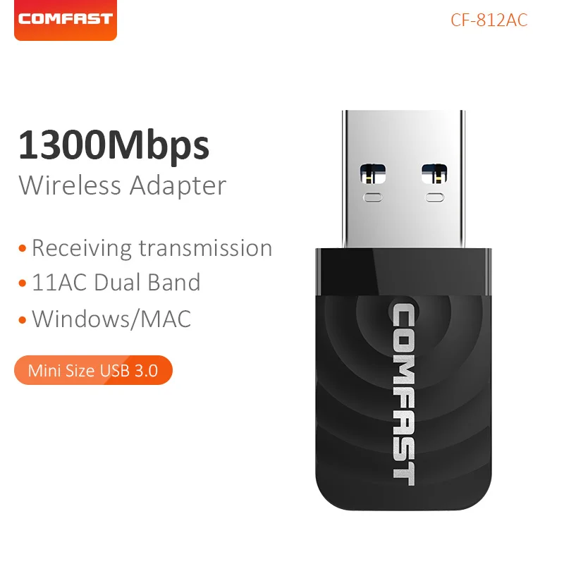 USB-адаптер Wi-Fi 1900 Мбит/с 650 ГГц 2 4 | Компьютеры и офис
