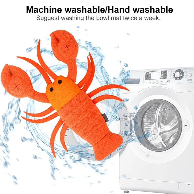 

Dog Plush Toys Chew Sound Seafood Lobster IQ Training Sniff Pet Supplies Bite Molars Hide Dog Toy Pet Supplies