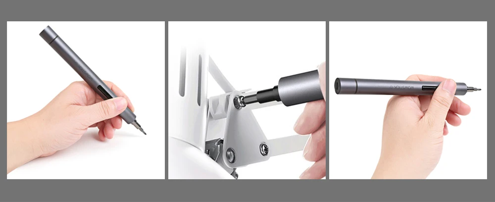 XIAOMI Wowstick 1F Pro мини электрическая отвертка перезаряжаемый беспроводной шуруповерт с светодиодный светильник литиевая батарея