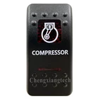 Печатная красная крышка переключателя-компрессор-для Carling Arb светодиодсветильник ка автомобильный лодочный Переключатель 12 В 24 В, только крышка! Нет основания переключателя!