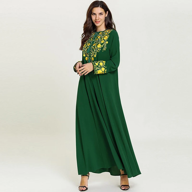 Женское длинное платье в мусульманском стиле | Тематическая одежда и униформа