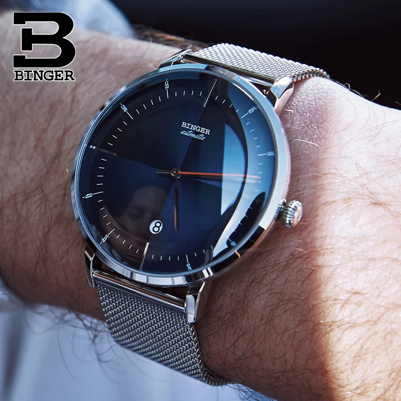 Часы швейцарские мужские с автоподзаводом брендовые роскошные механические