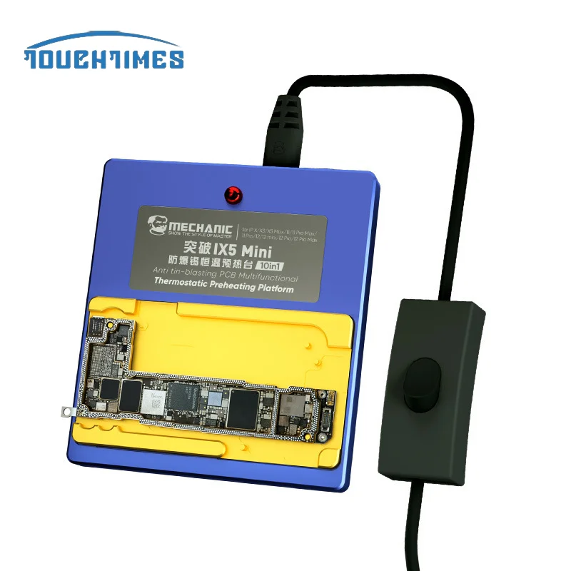 MECHANIC IX5 Mini 10 IN 1 Welding Platform For iPhone X-12 PRO MAX Motherboard Layering Constant Temperature Heating Table