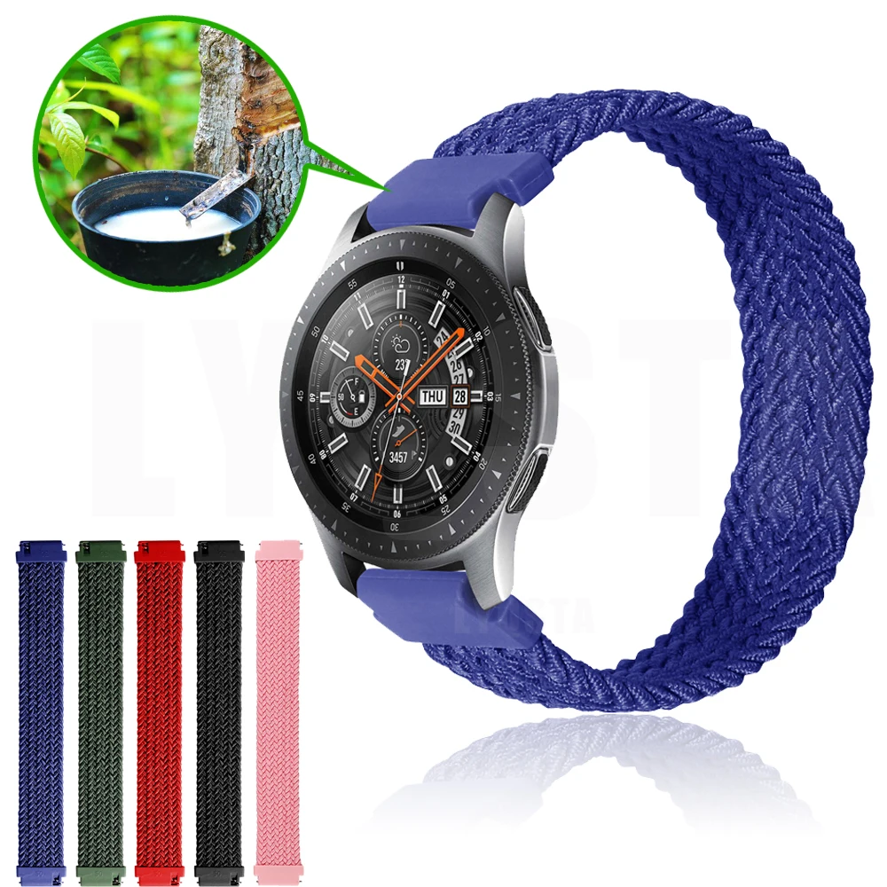 

Нейлоновый ремешок для часов Samsung Galaxy Watch 46 мм GTR 46 мм/Gear S3 Frontier, ремешок для часов Huawei Watch GT2 46 мм/GT2 Pro, браслет