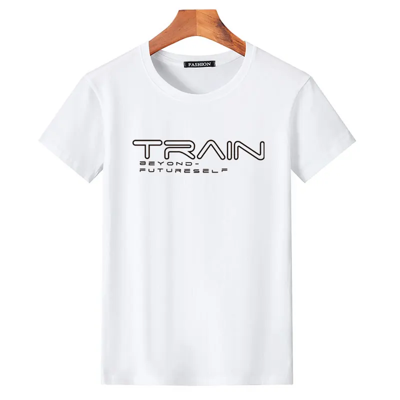 Летняя мода 2020 Новая мужская футболка хлопковая Футболка с коротким рукавом