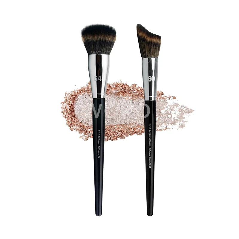 

2 шт. Рассыпчатая кисть для пудры Профессиональный контурный бронзер рассеиватель пудры высококачественный инструмент для пудры макияжа S64...